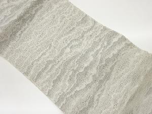 抽象模様織出し夏用名古屋帯